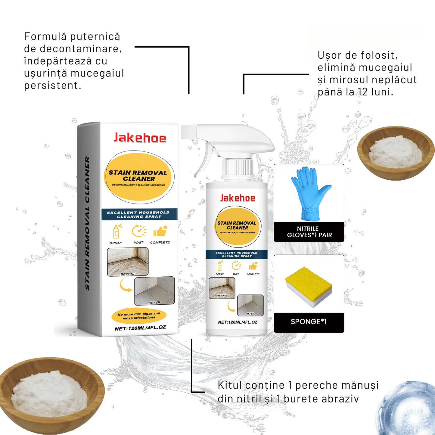 Solutie spray anti - mucegai | 120ml - Therra